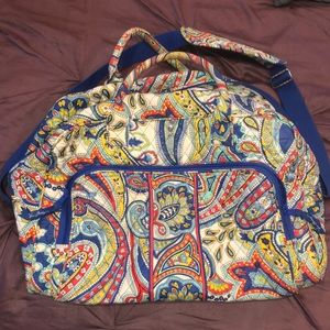 Vera Bradley classic Weekender bag